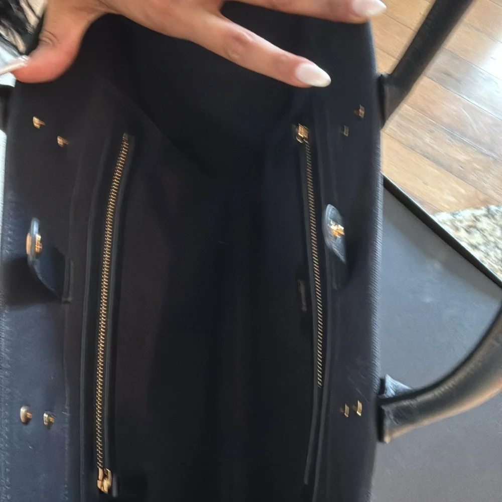 NWOT VERSACE La Medusa Large Canvas Tote Bag - Picture 3 of 5